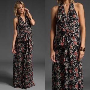 Winter Kate Silk 'Passenger Maxi Dress'